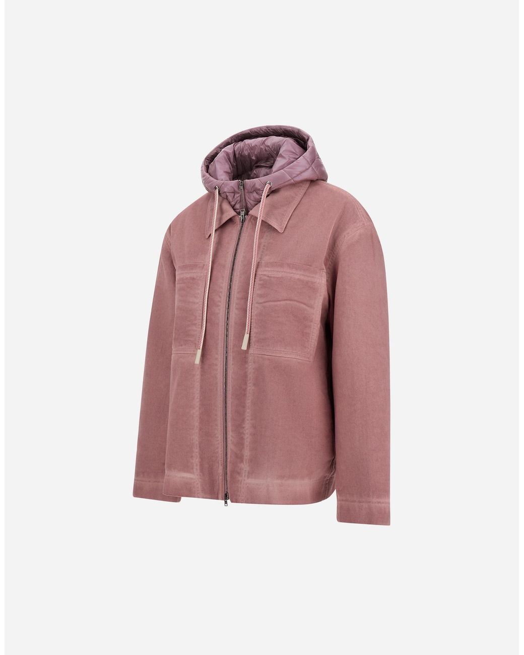 Herno Pink Short Parka