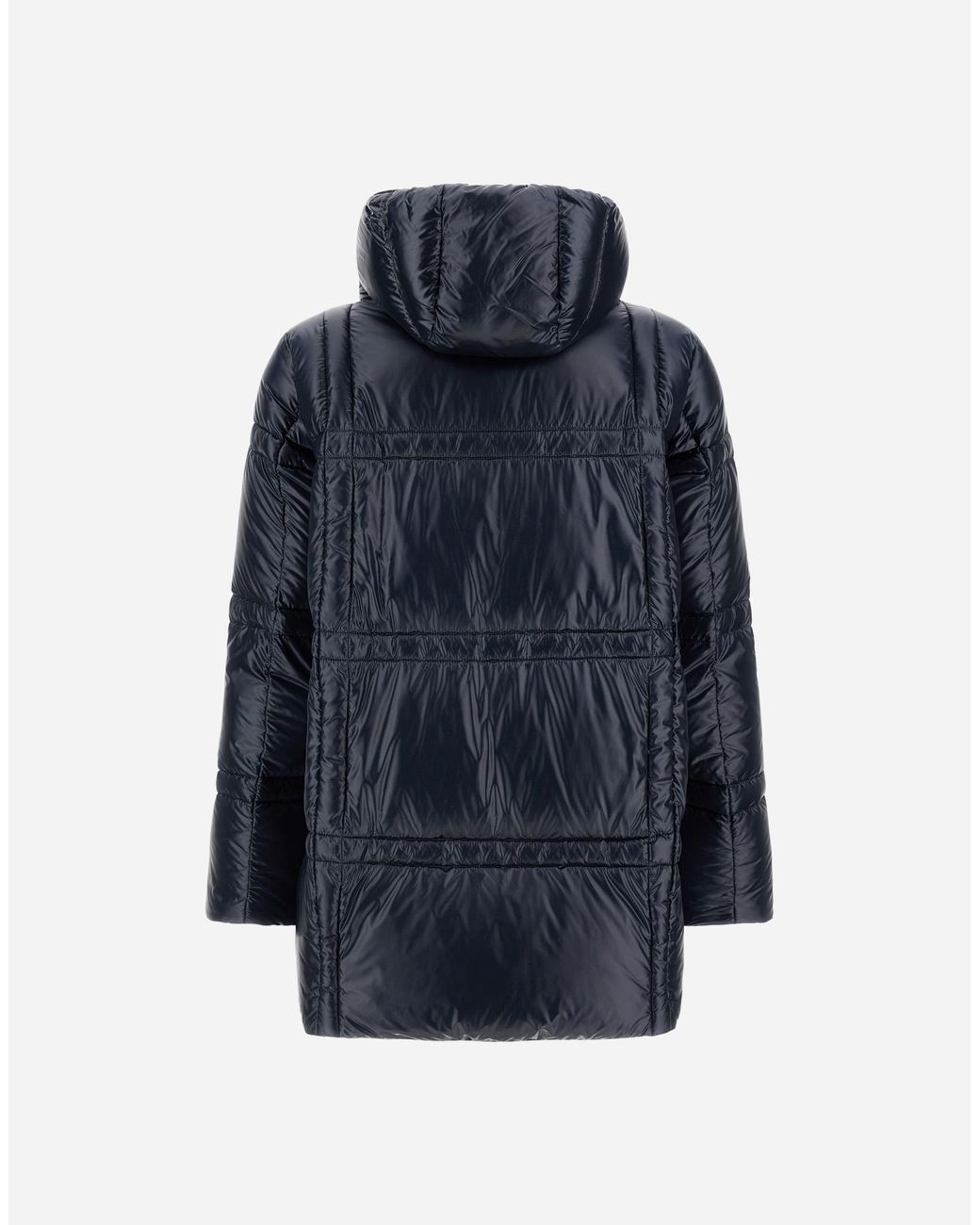 Herno Blue A-Shape Jacket