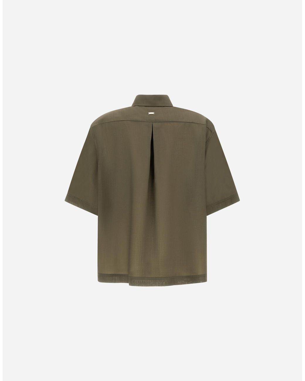 Herno Green Short-Sleeved Shirt