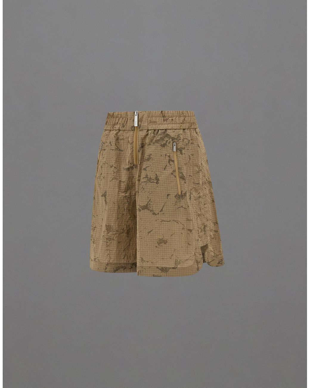 Herno Natural Laminar Shorts