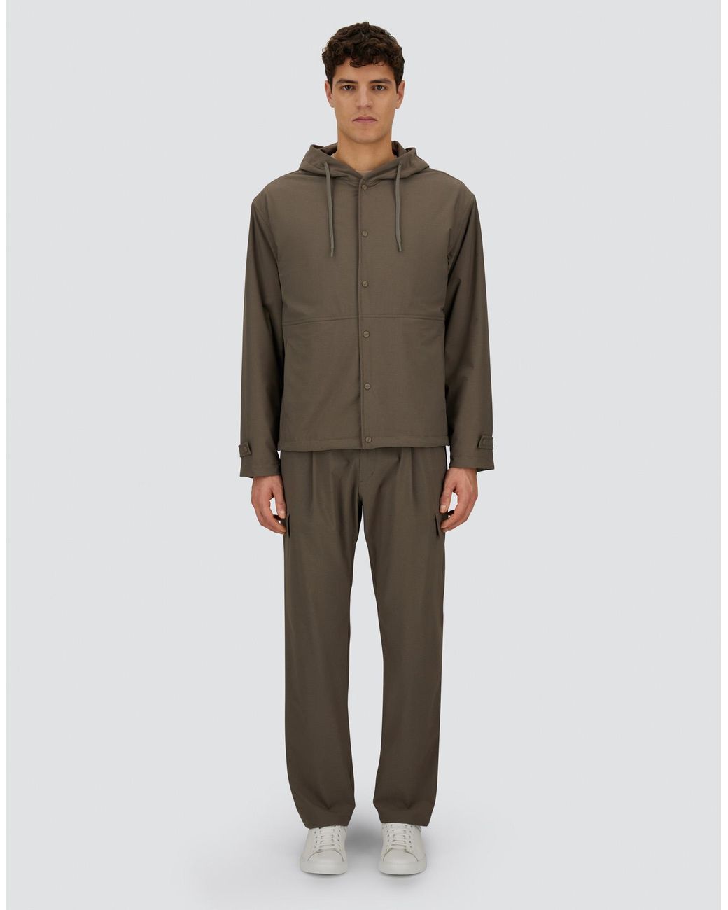 Herno Brown Resort Jacket for men