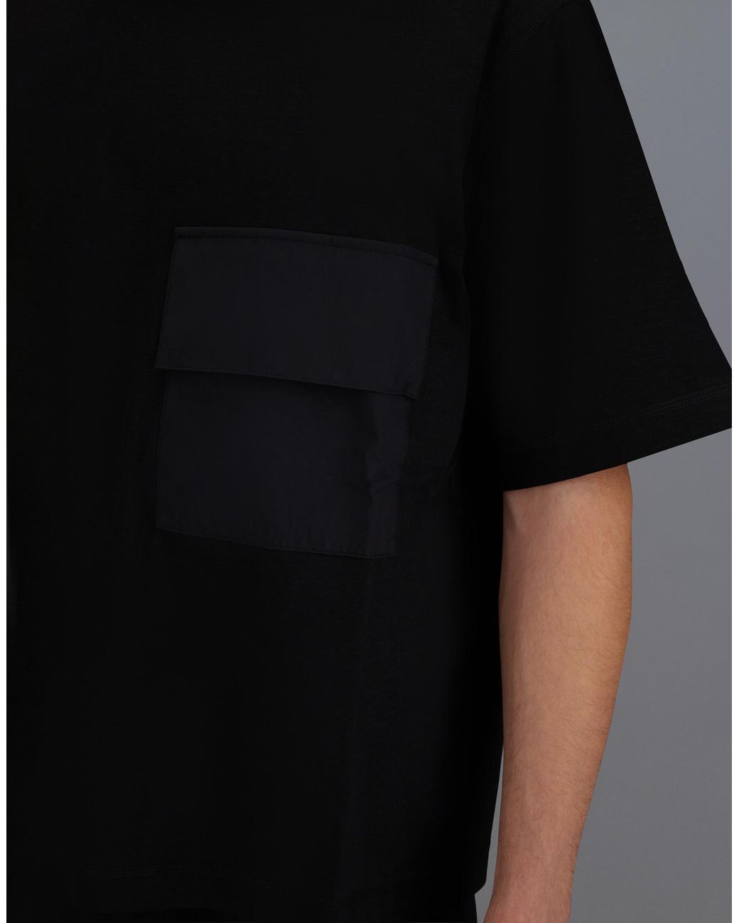 Herno Black Laminar T-Shirt
