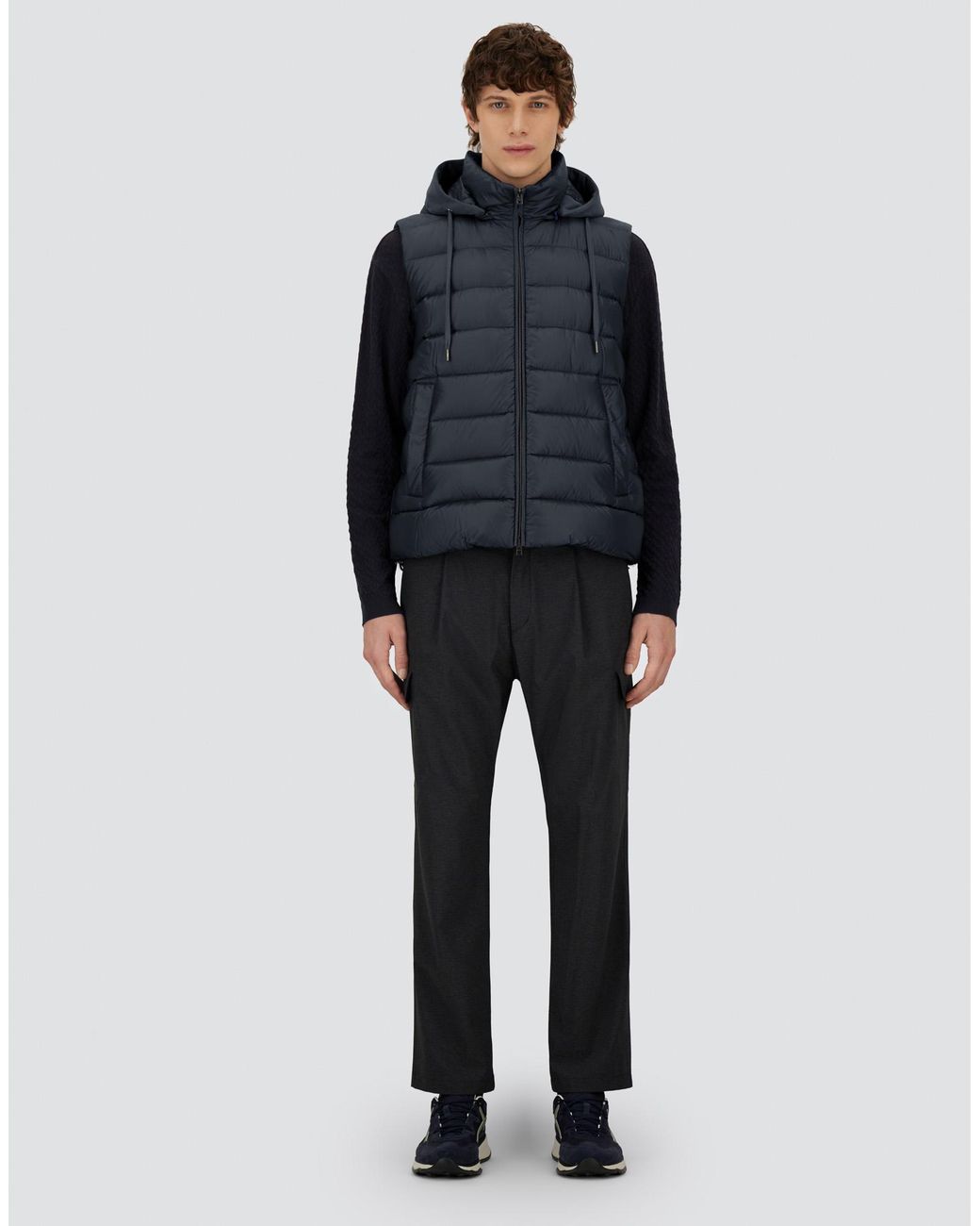Herno Blue Resort Vest for men