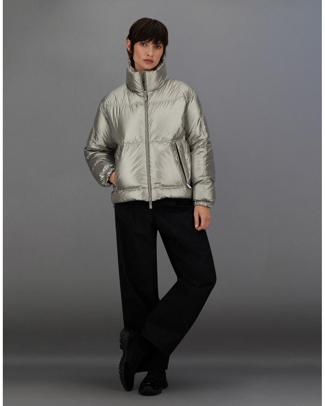 Herno Gray Laminar Jacket