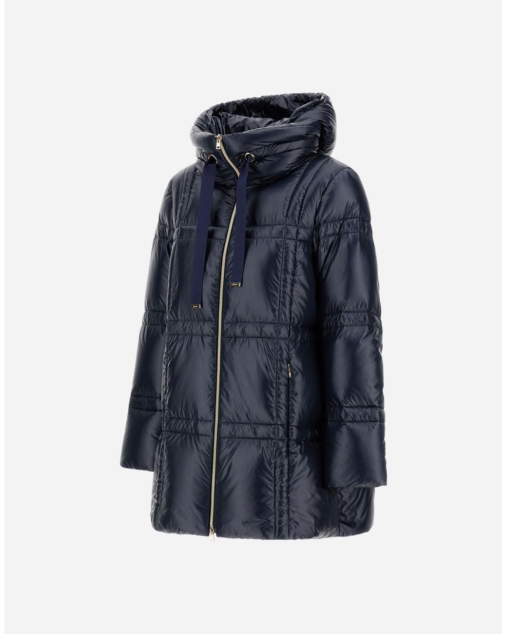 Herno Blue A-Shape Jacket