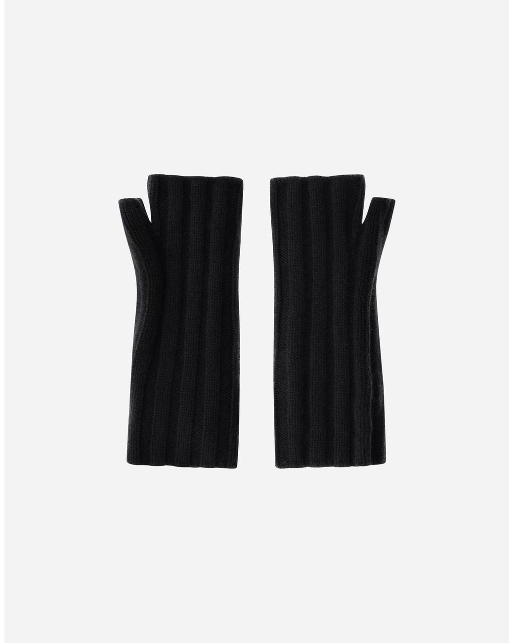 Herno Black Cashmere Gloves