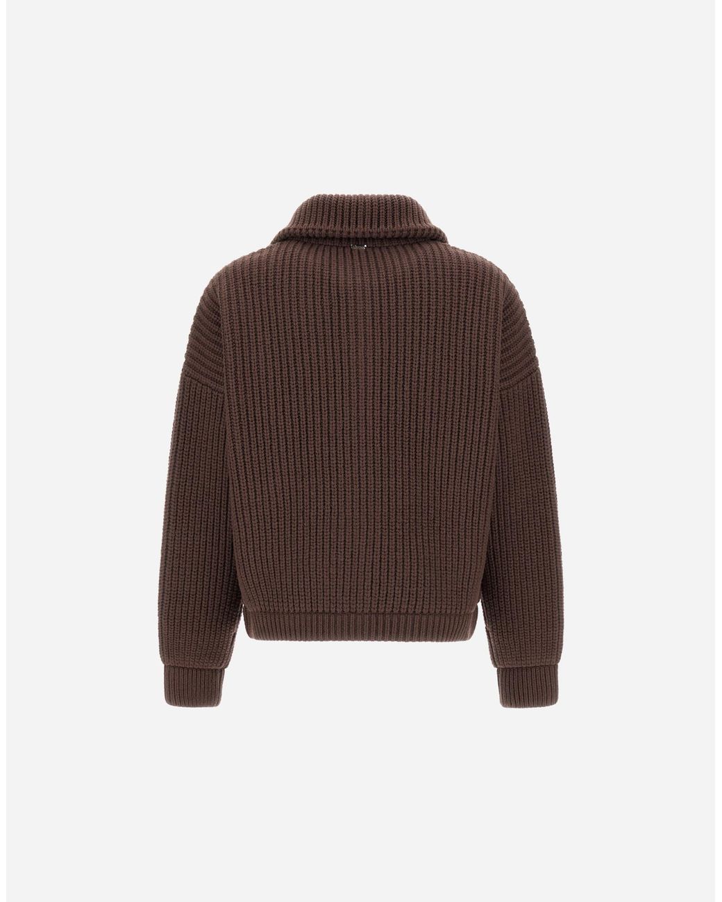 Herno Brown Resort Cardigan