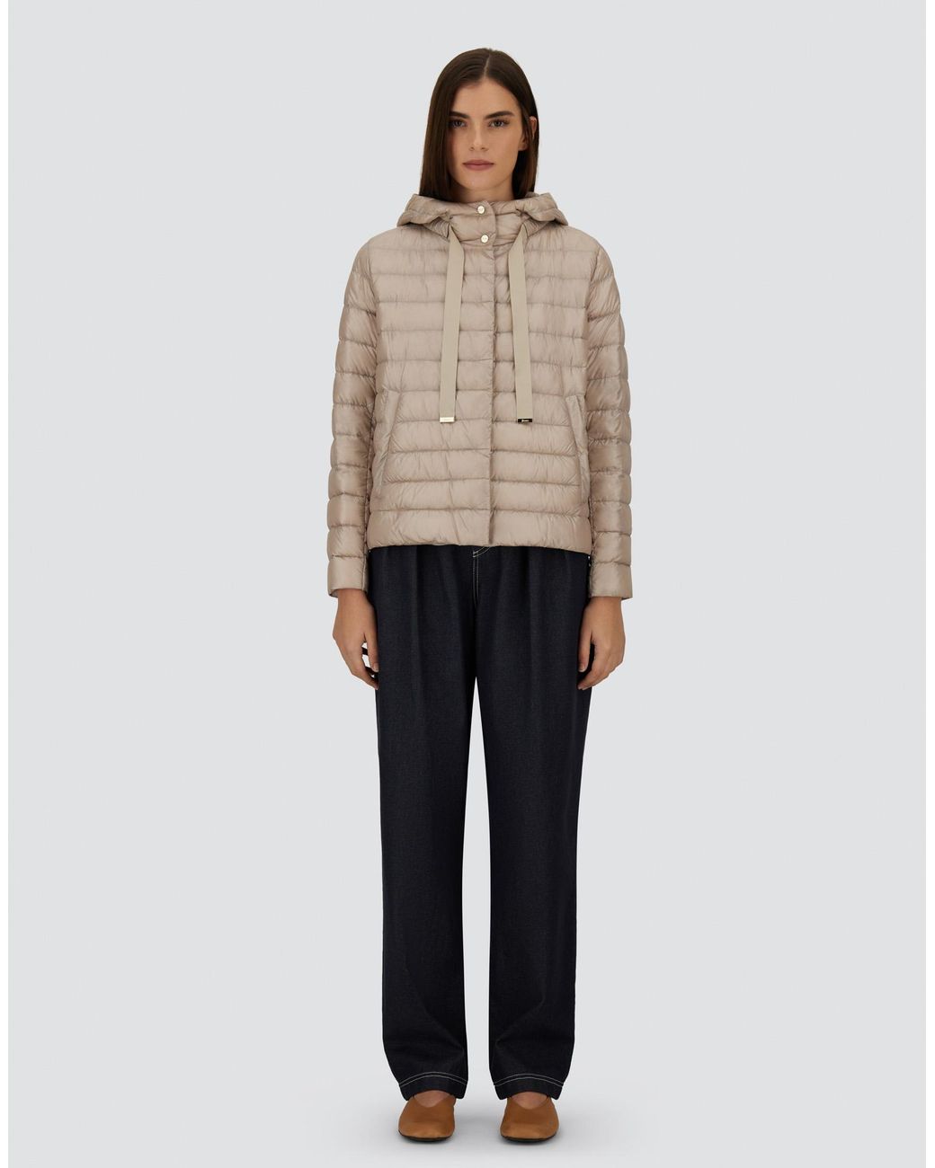 Herno White Nylon Ultralight Jacket
