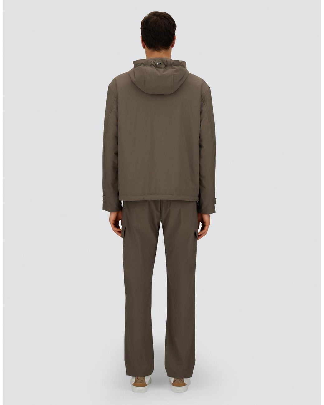 Herno Brown Resort Jacket for men