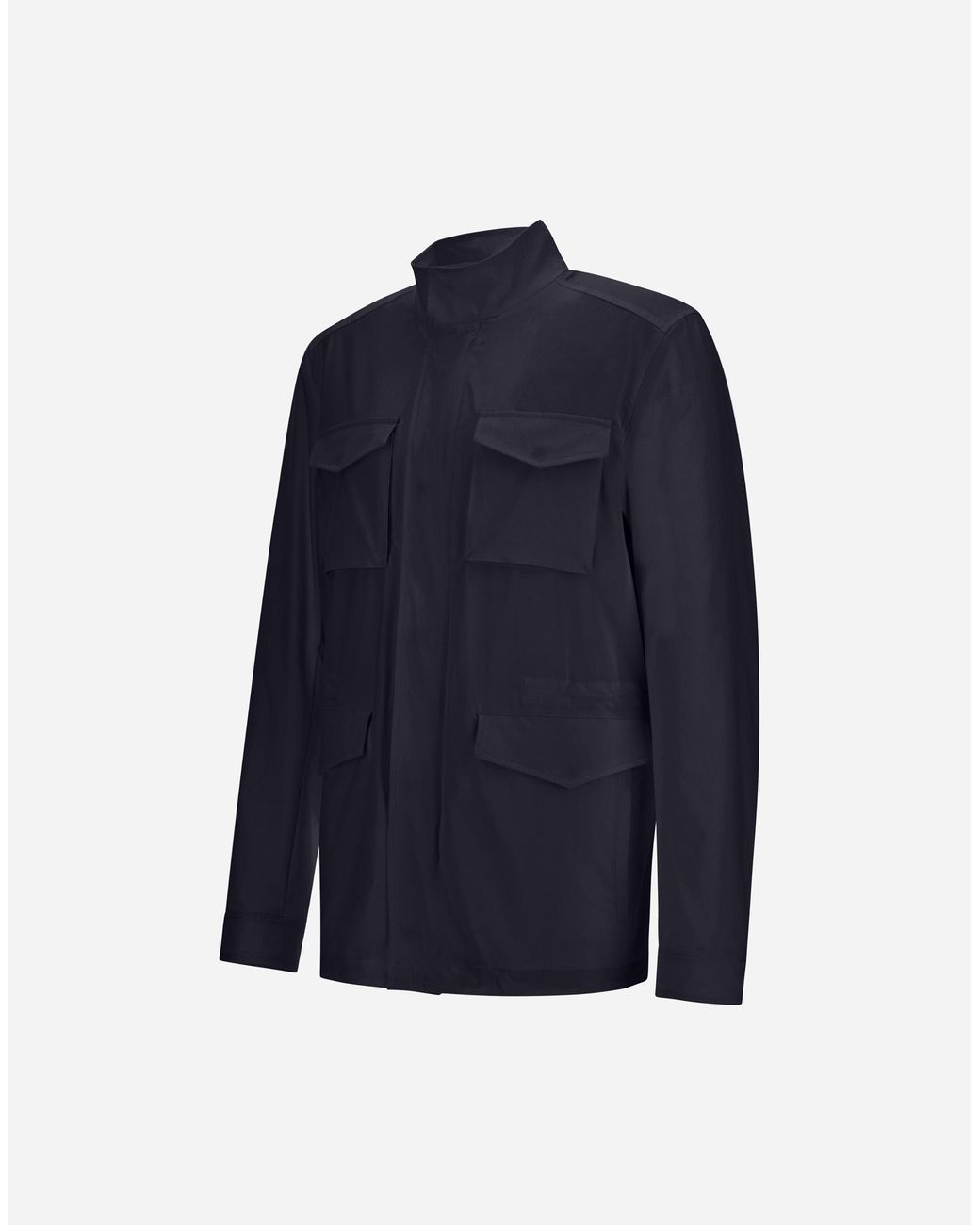 Herno Blue Field Jacket for men