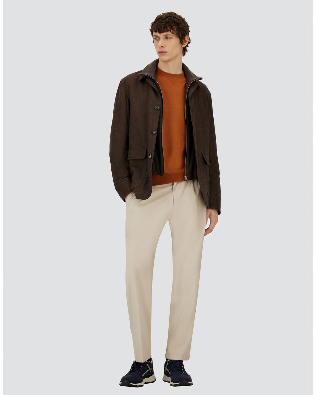 Herno Natural Resort Trousers for men