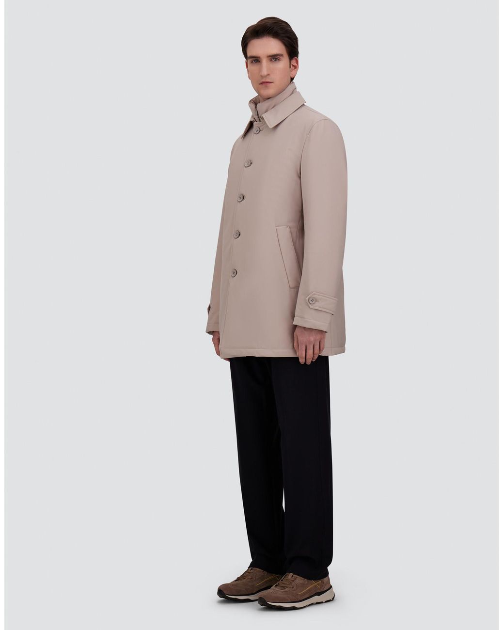 Herno Natural Trench Coat for men