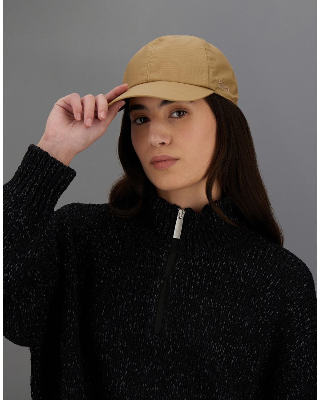 Herno Natural Laminar Baseball Cap