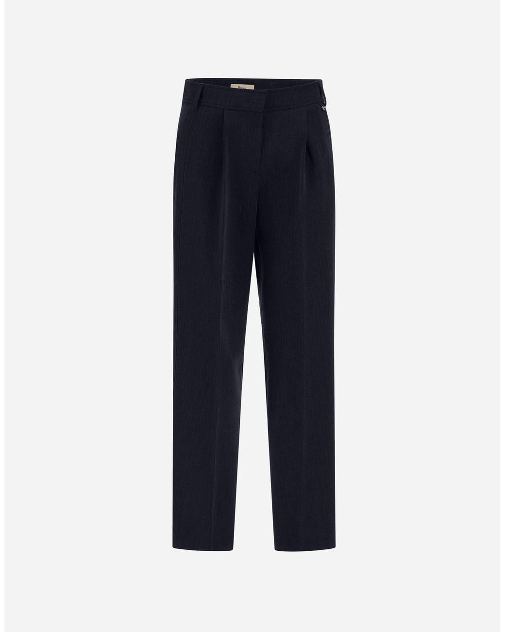 Herno Blue Fluid Twill Trousers