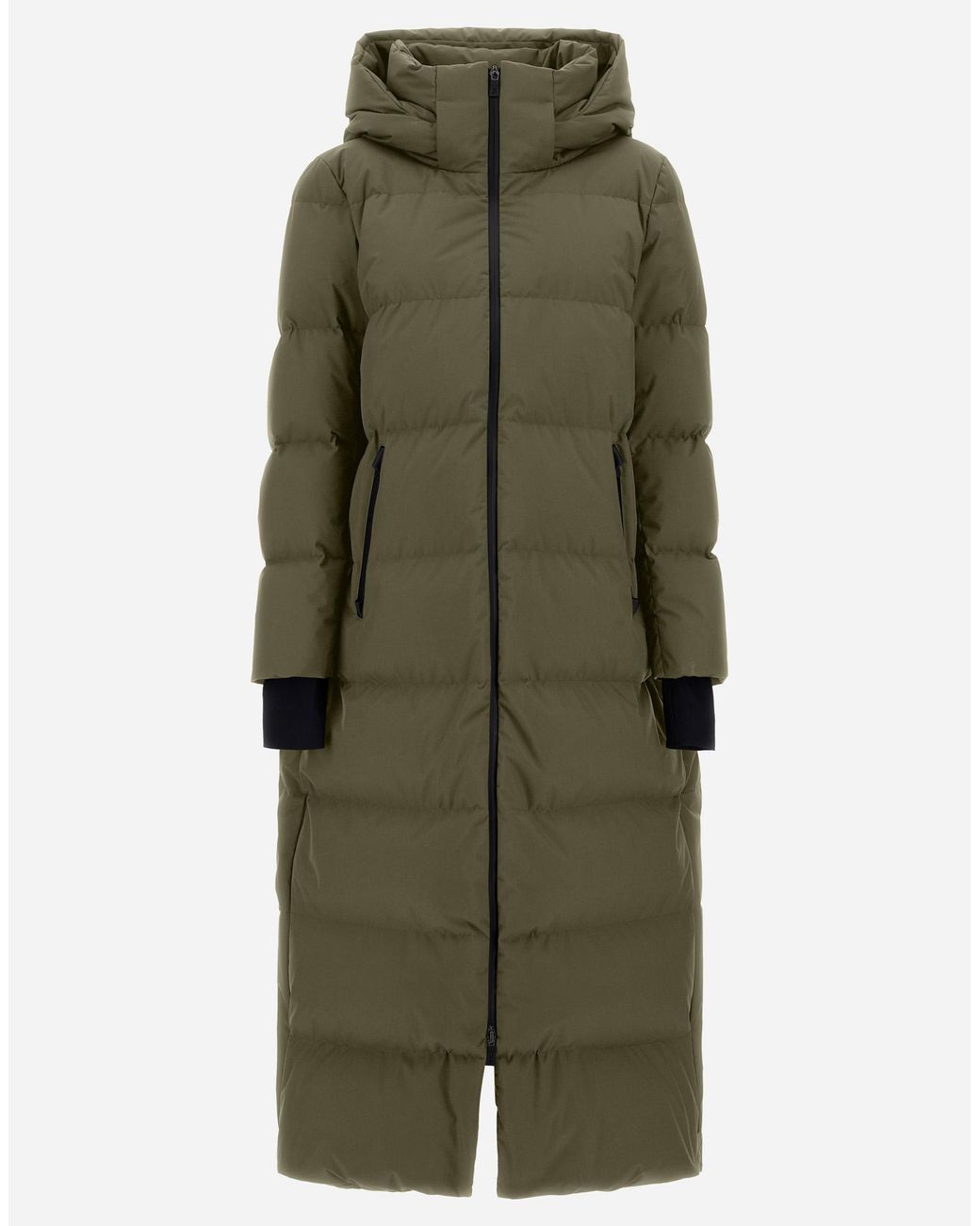 Herno Green Long Jacket