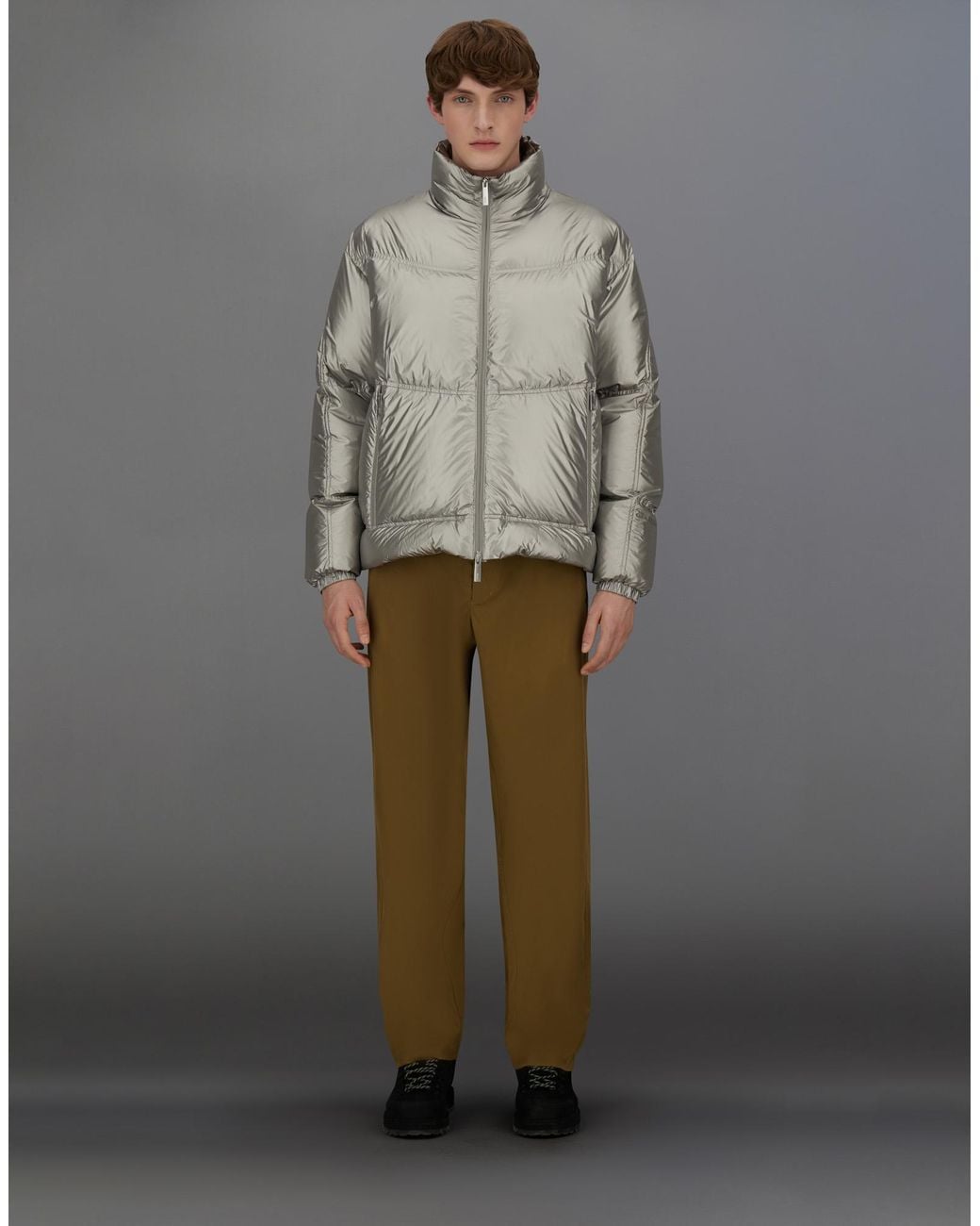 Herno Gray Laminar Jacket