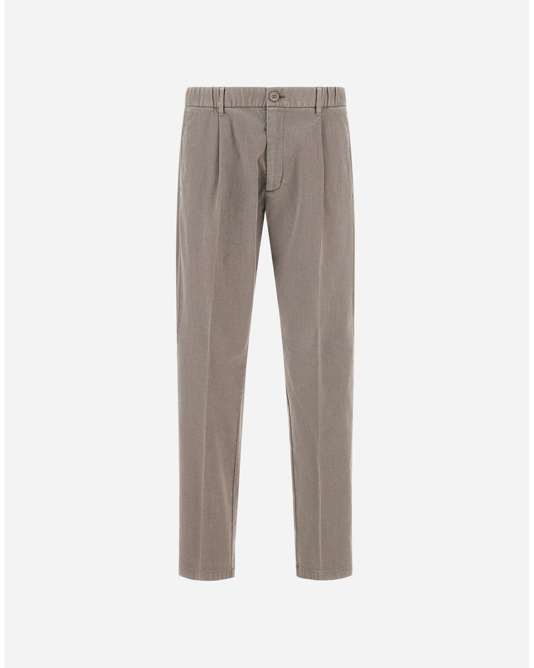 Herno Gray Trousers for men