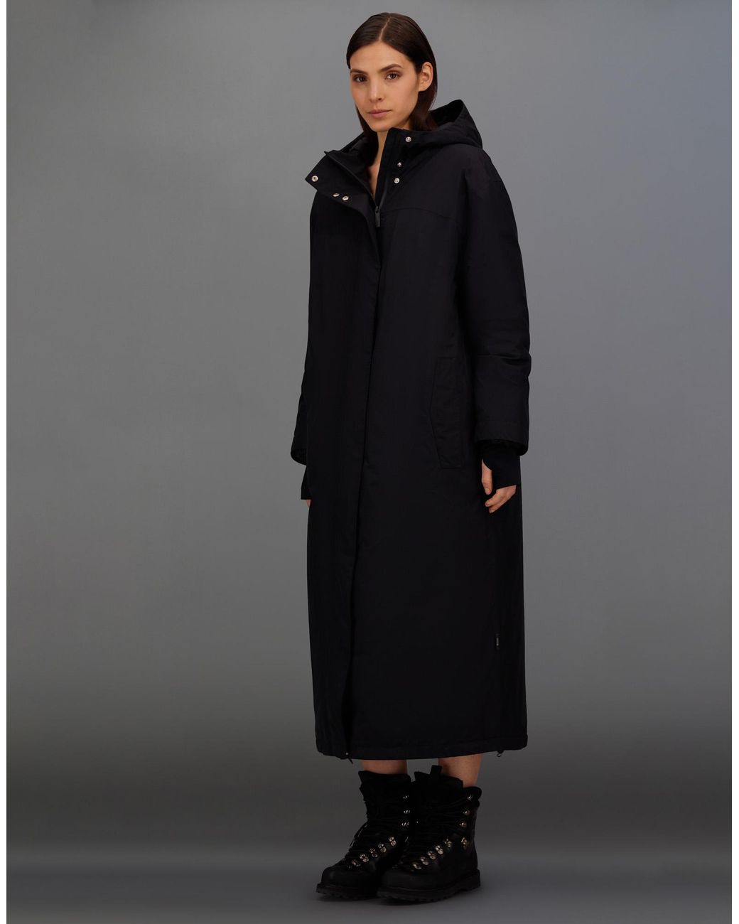 Herno Black Laminar Parka