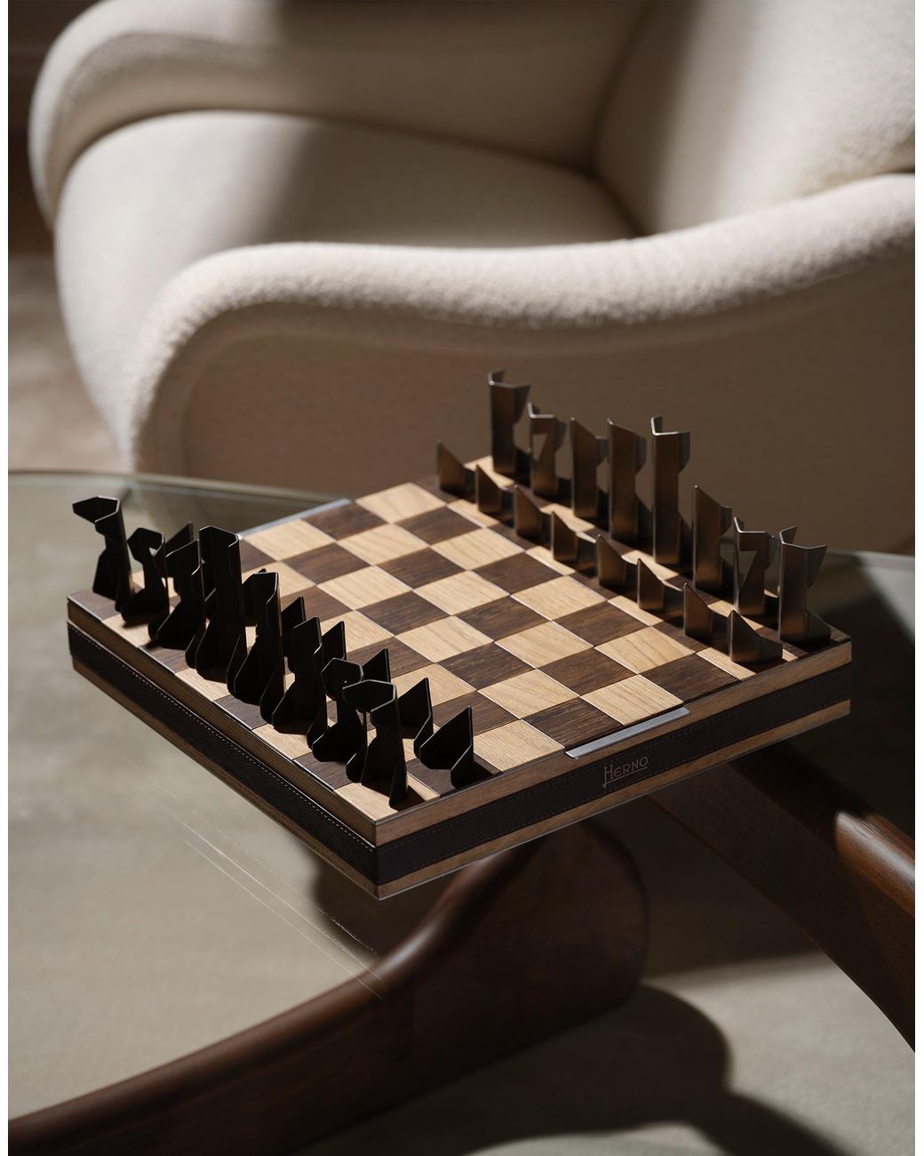 Herno Natural Habita Tabletop Chessboard