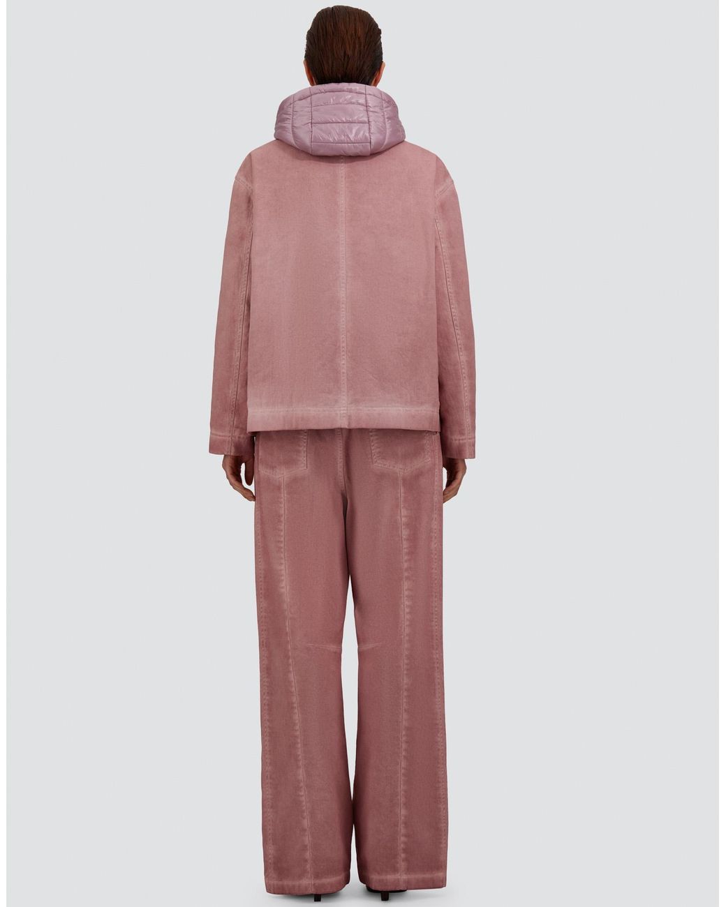 Herno Pink Short Parka