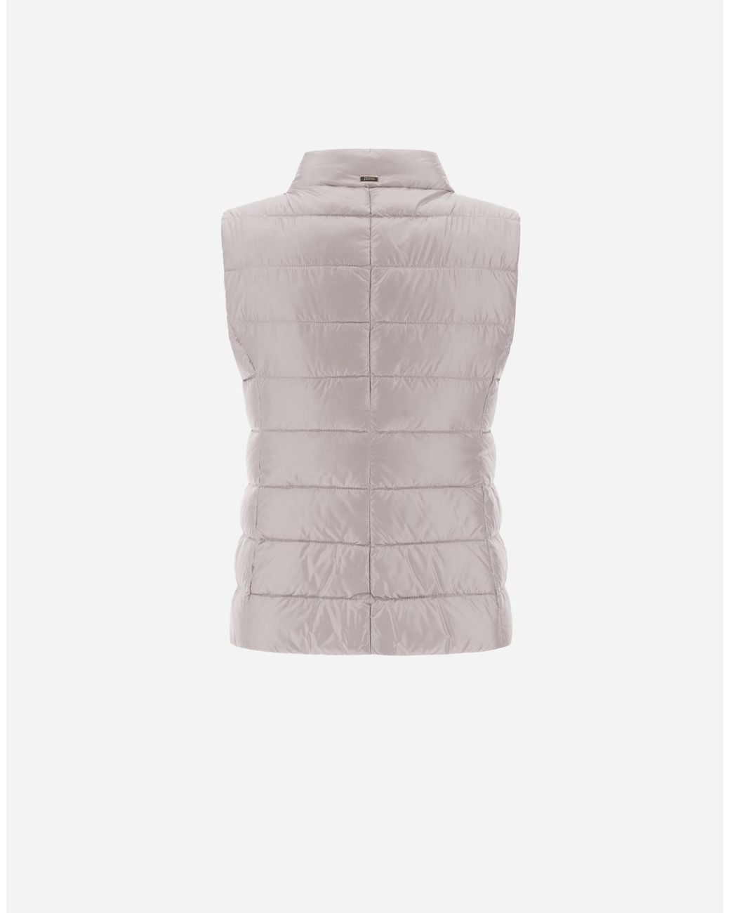 Herno Gray Piumino Gilet Iconico Giulia Hd