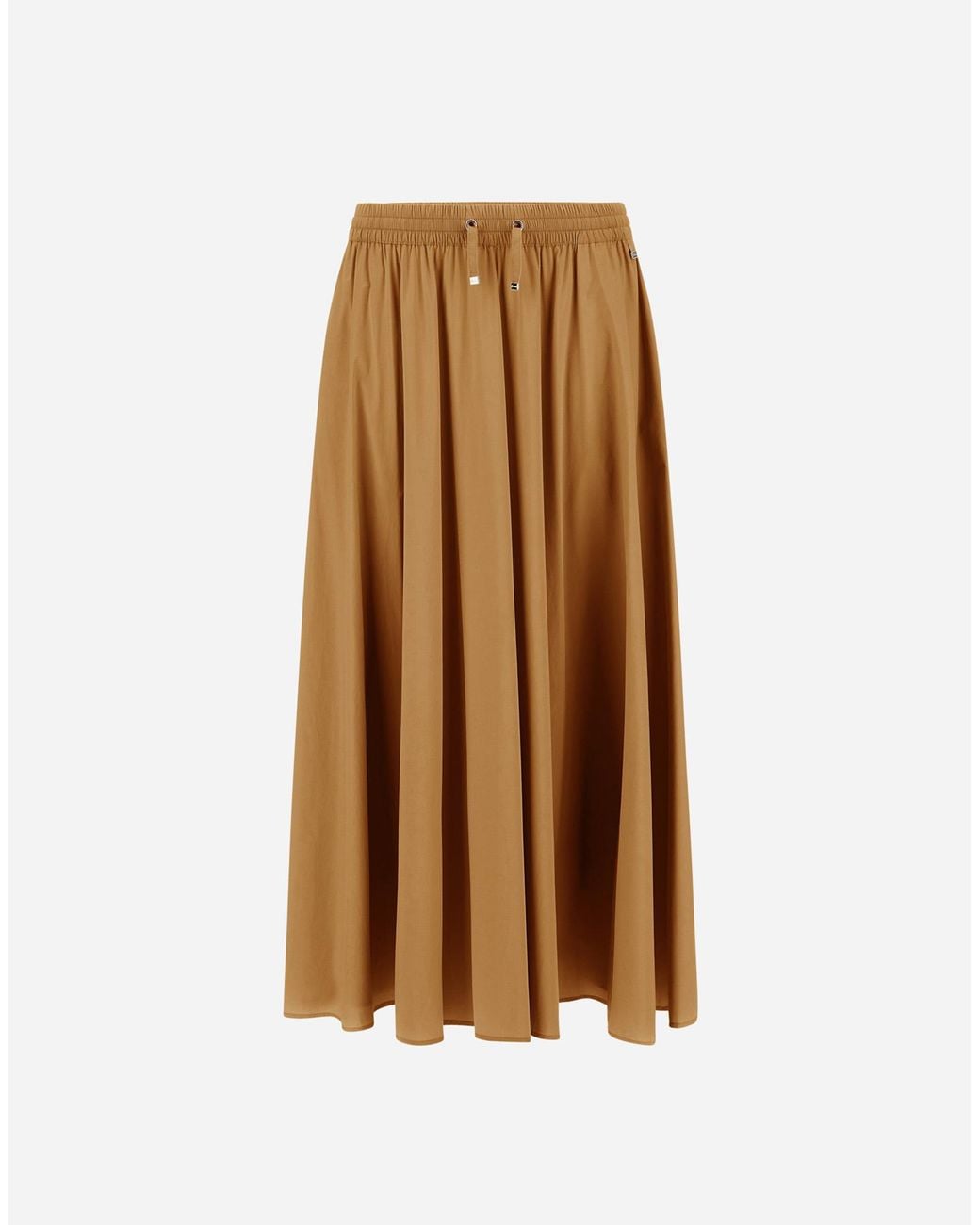 Herno Natural Light Nylon Stretch Skirt