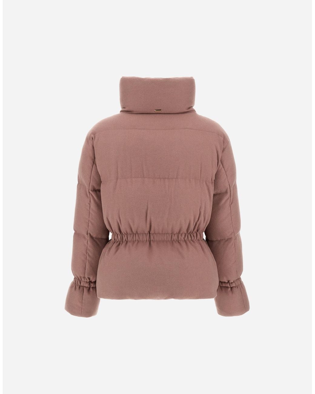Herno Pink Cashmere And Silk Jacket