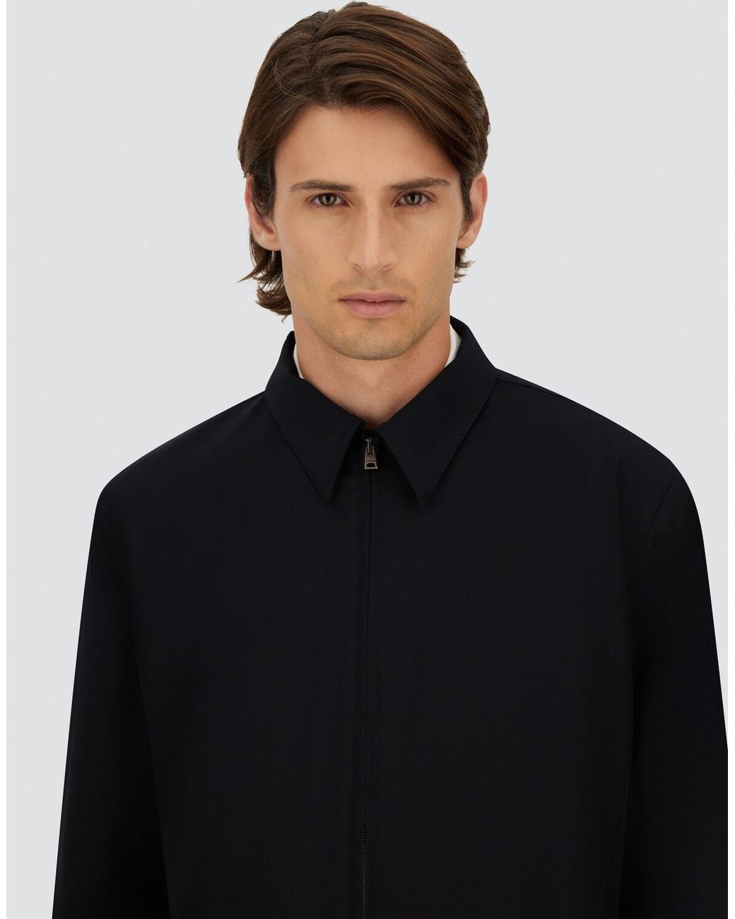 Herno Blue Shacket for men