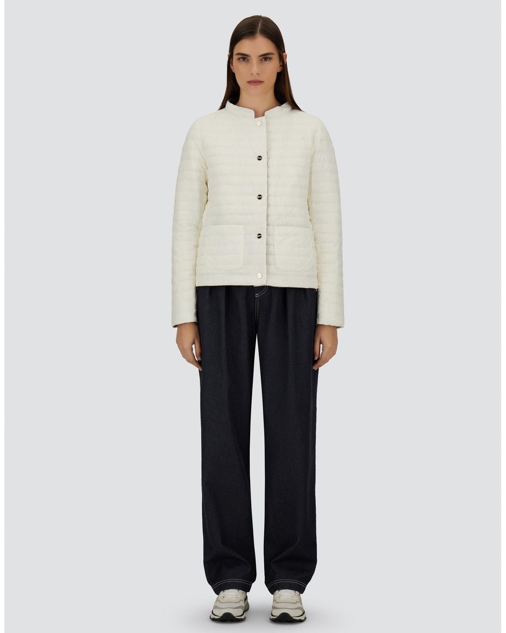 Herno White Reversible Jacket
