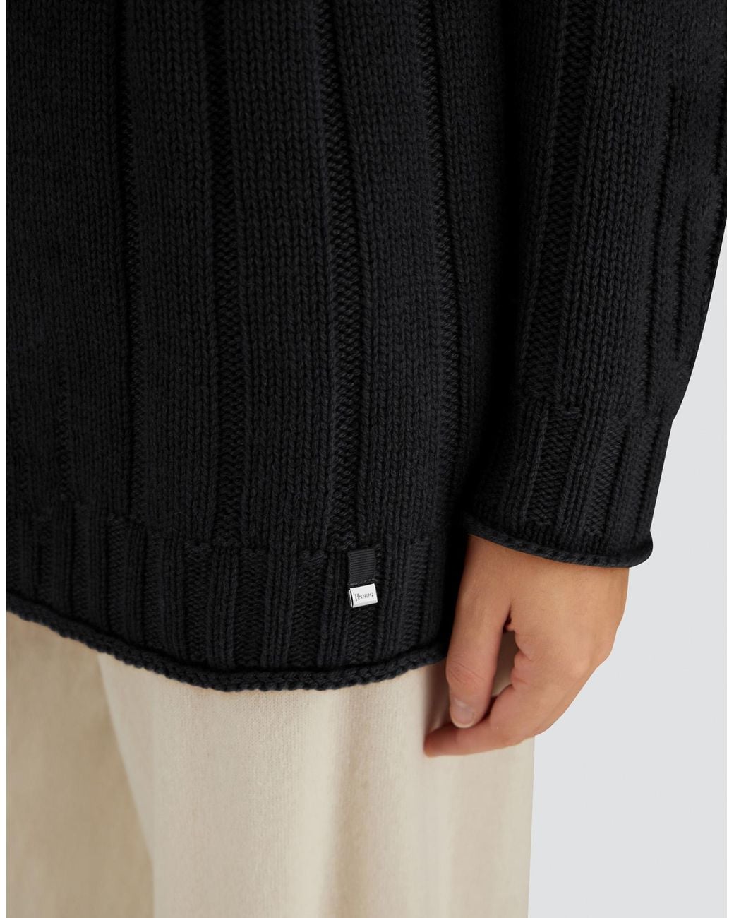 Herno Black Sweater