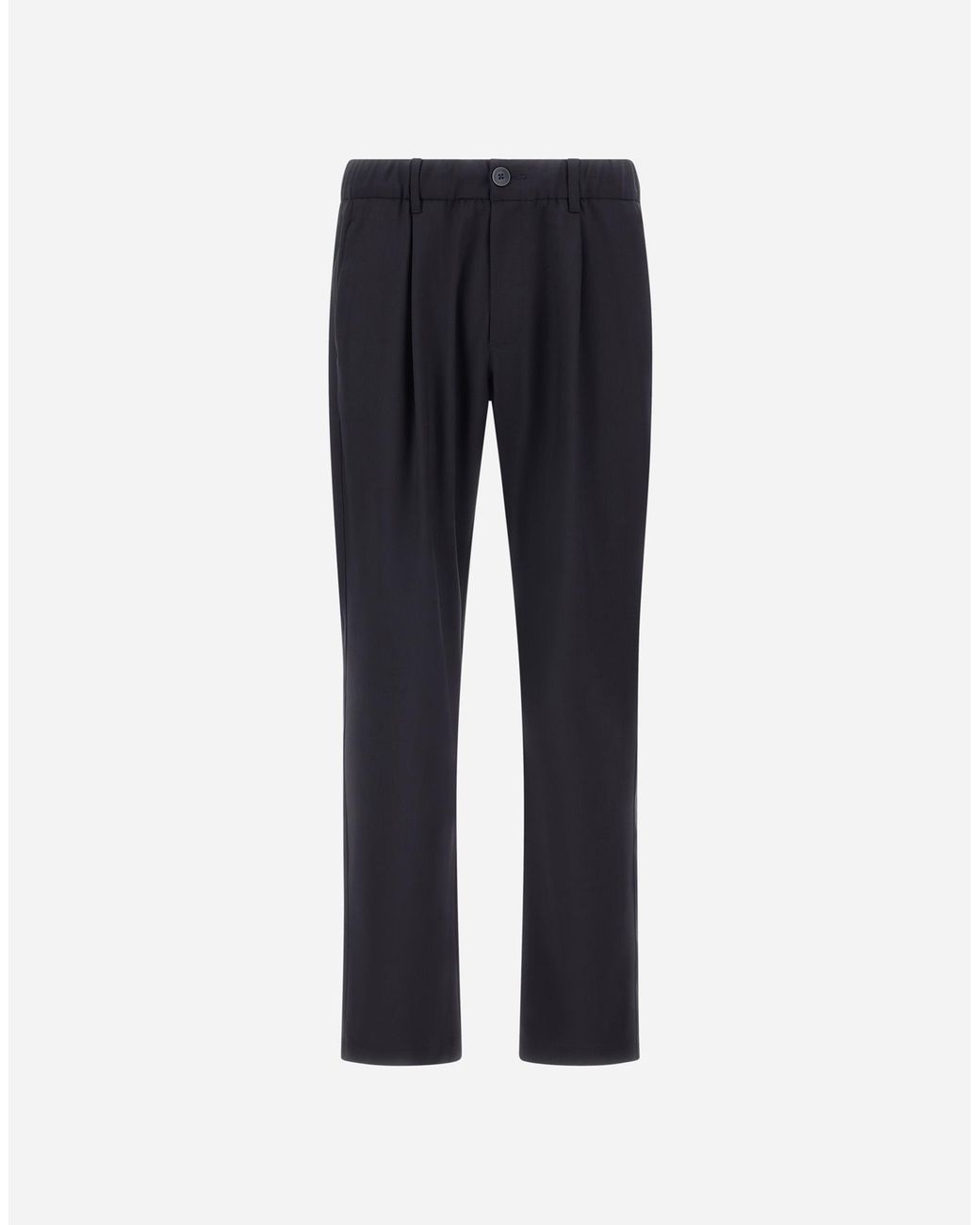 Herno Blue Trousers for men