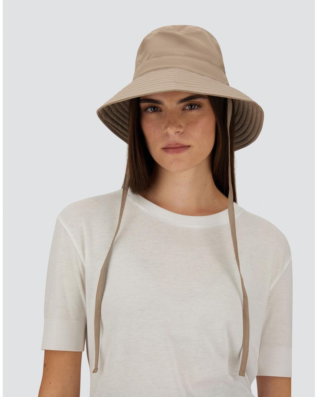 Cappello Bucket di Herno in Natural