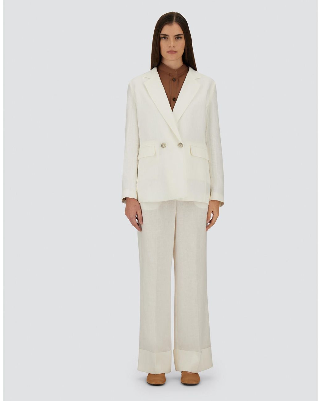 Herno White Blazer