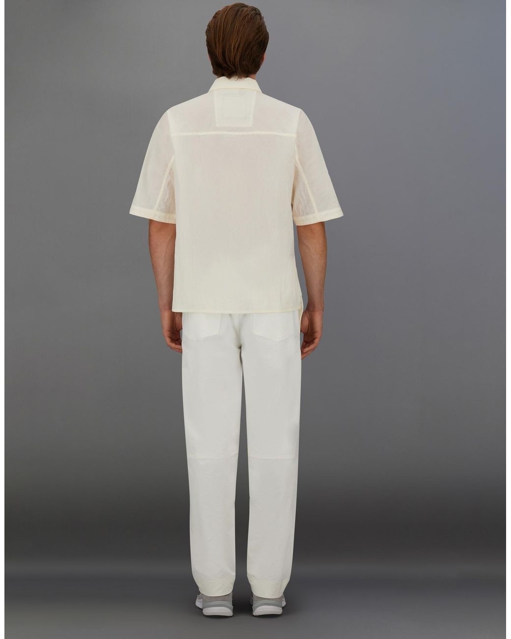 Herno Gray Laminar Trousers