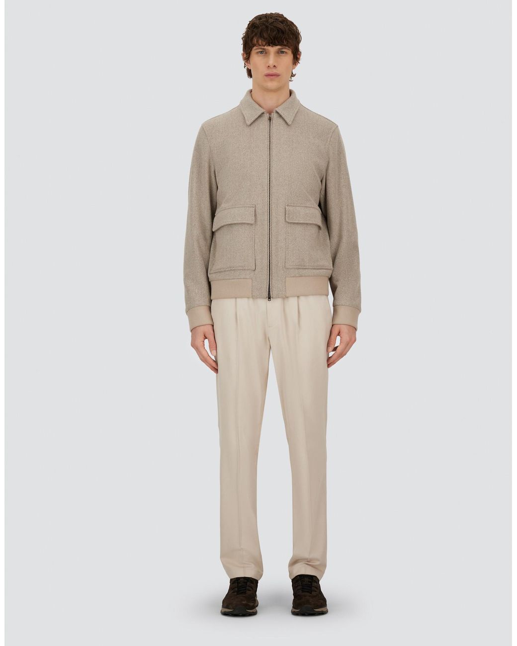 Herno Natural Resort Bomber Jacket for men