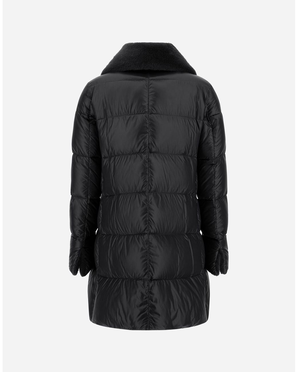 Herno Black A-Shape Jacket