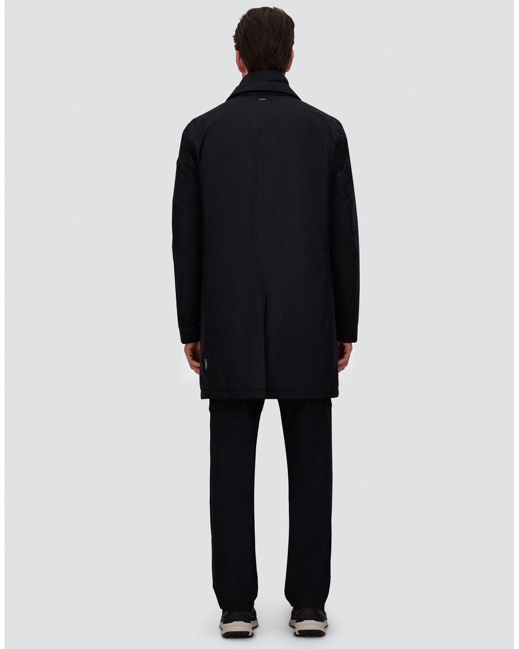 Herno Blue 2-Layer Gore-Tex Coat for men