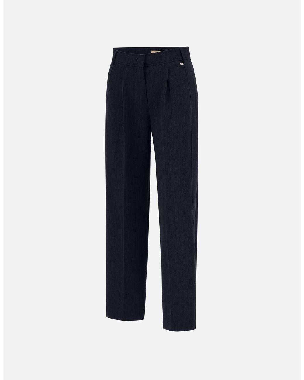 Herno Blue Fluid Twill Trousers