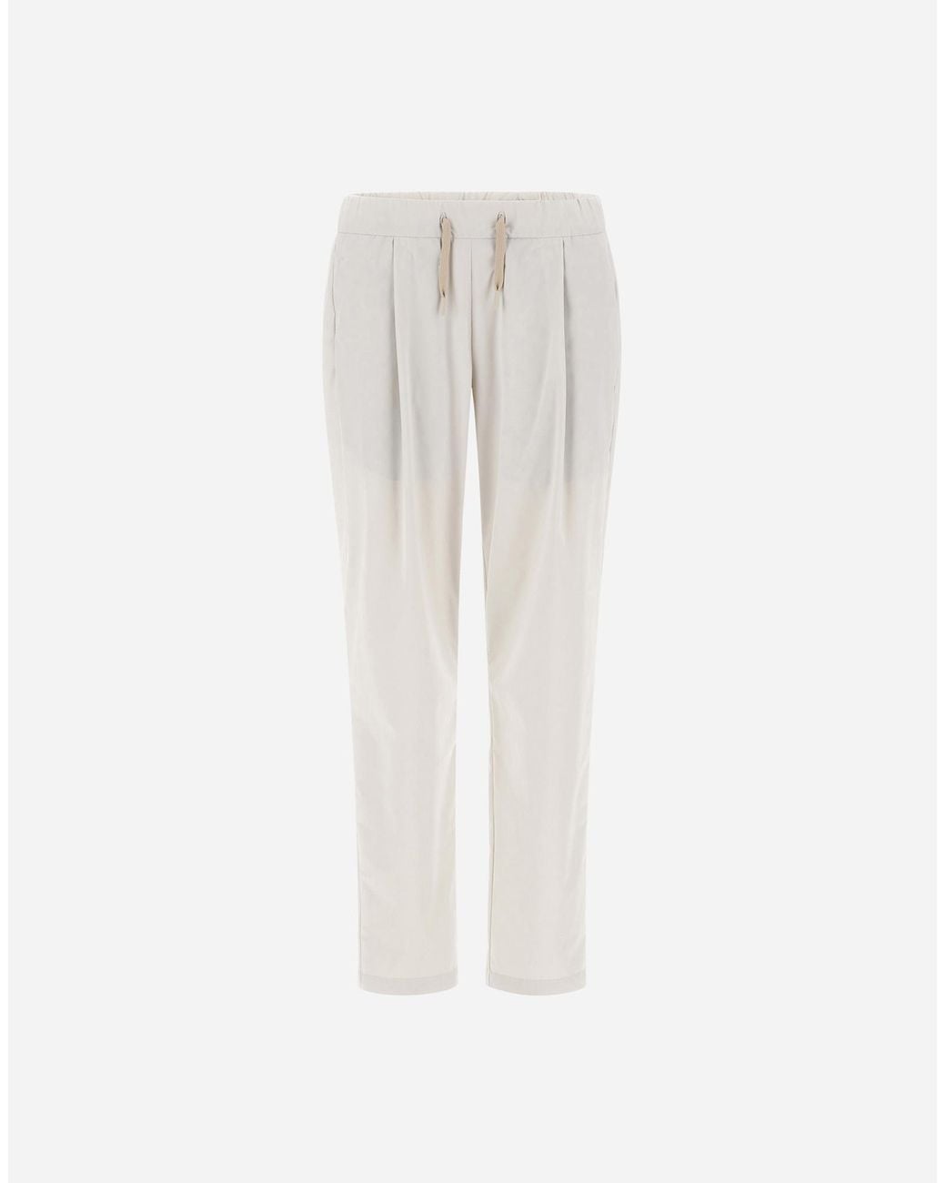 Herno Gray Nylon Maestro Trousers