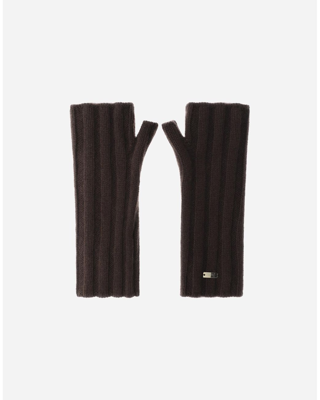 Herno Black Cashmere Gloves
