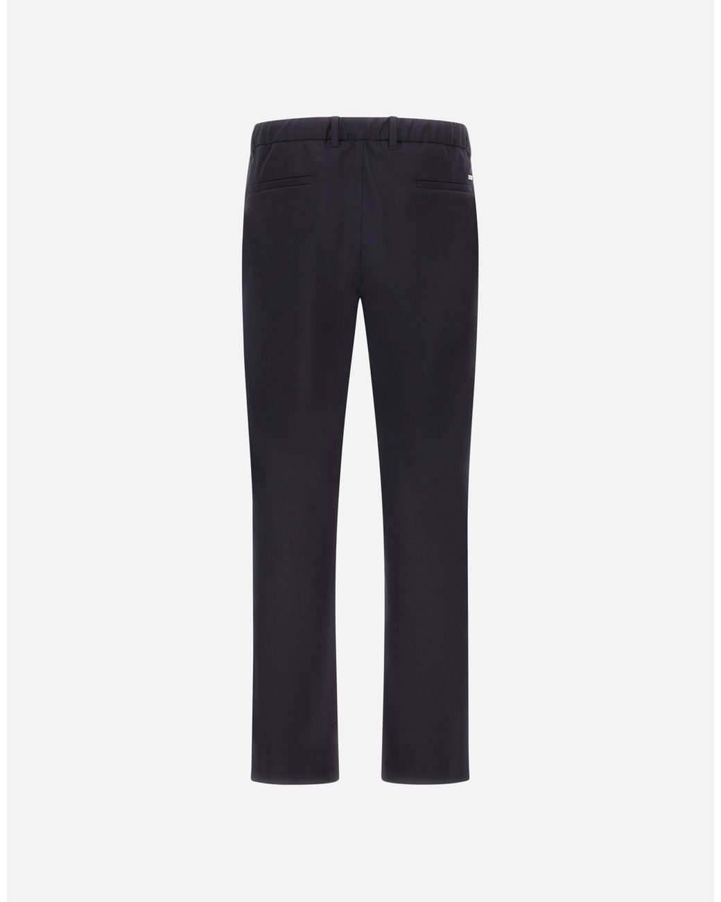 Herno Blue Trousers for men