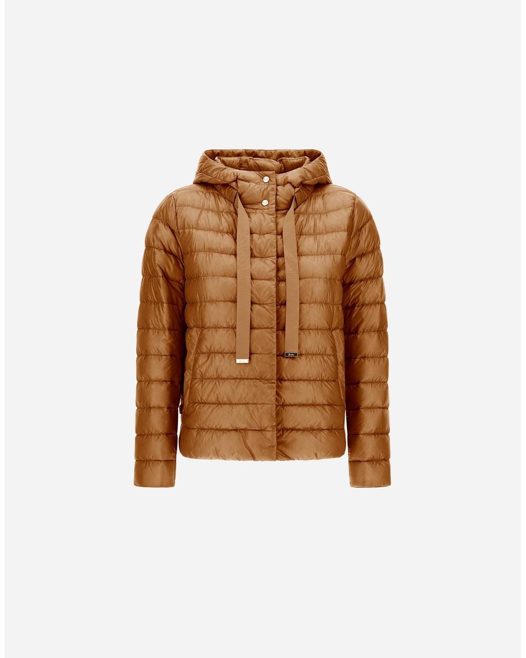 Herno Brown Nylon Ultralight Jacket