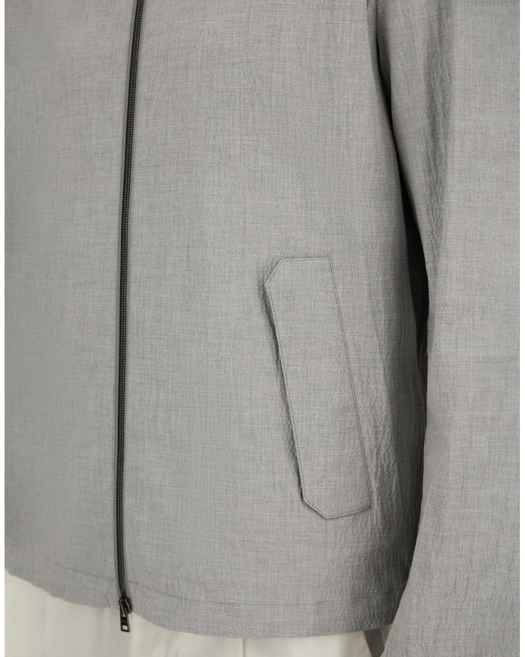 Herno Gray Jacket for men