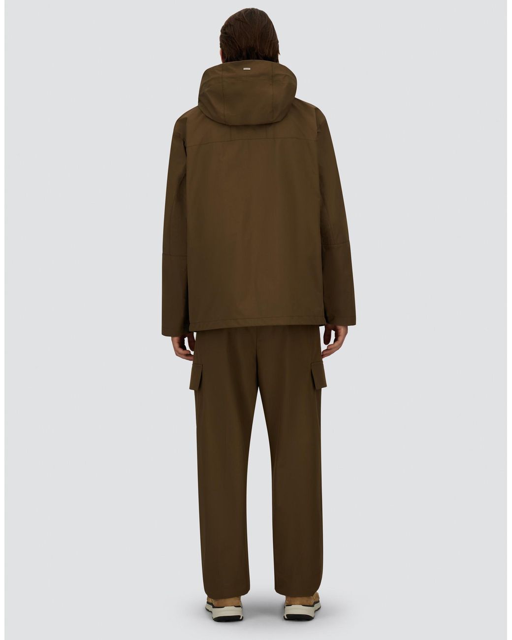 Herno Brown Parka for men