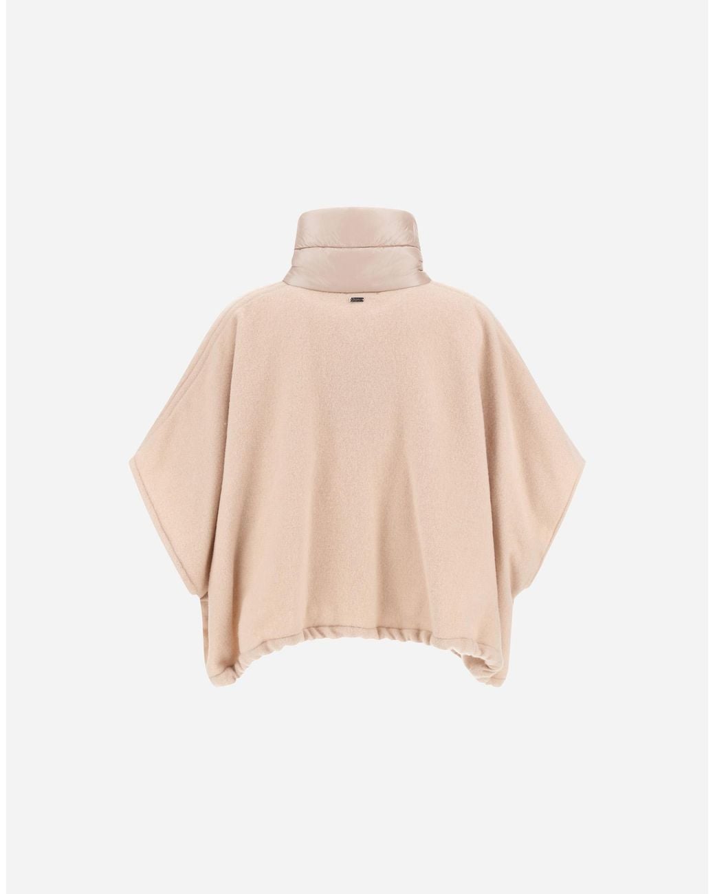 Herno Natural Resort Short Poncho