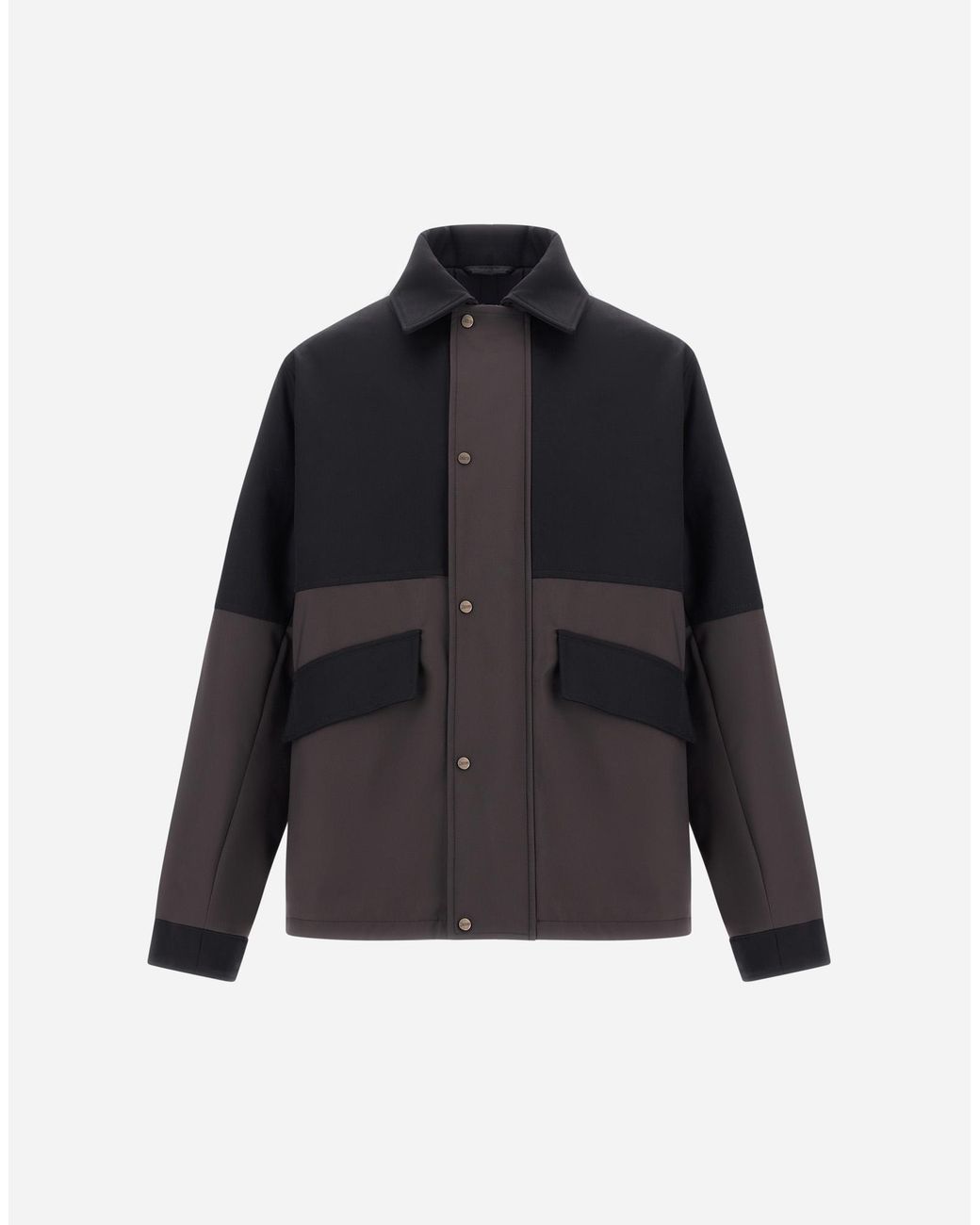 Herno Blue Shacket for men