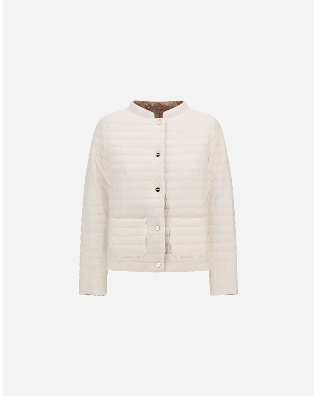 Herno White Reversible Jacket