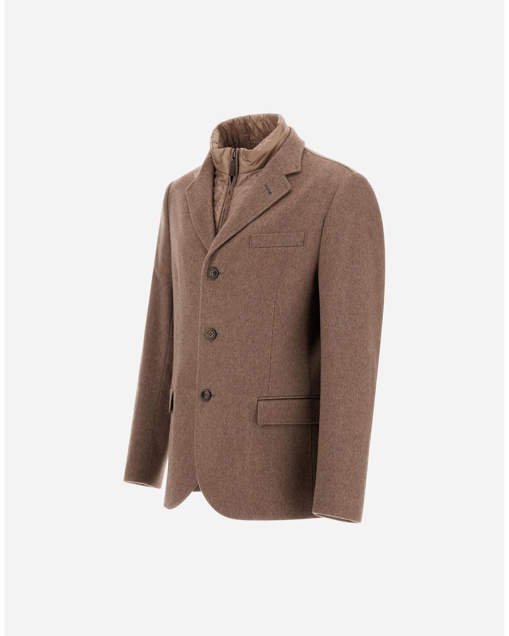 Herno Brown Blazer for men