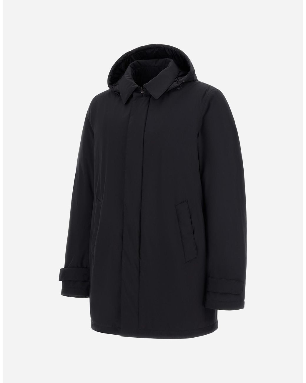 Herno Blue Long Parka for men