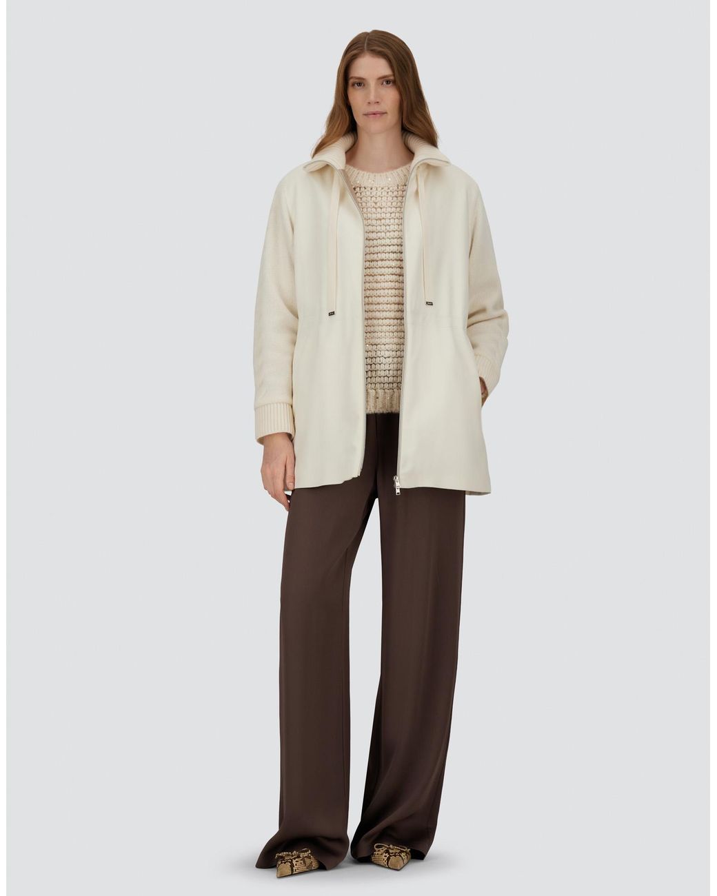 Herno White Resort Sweater